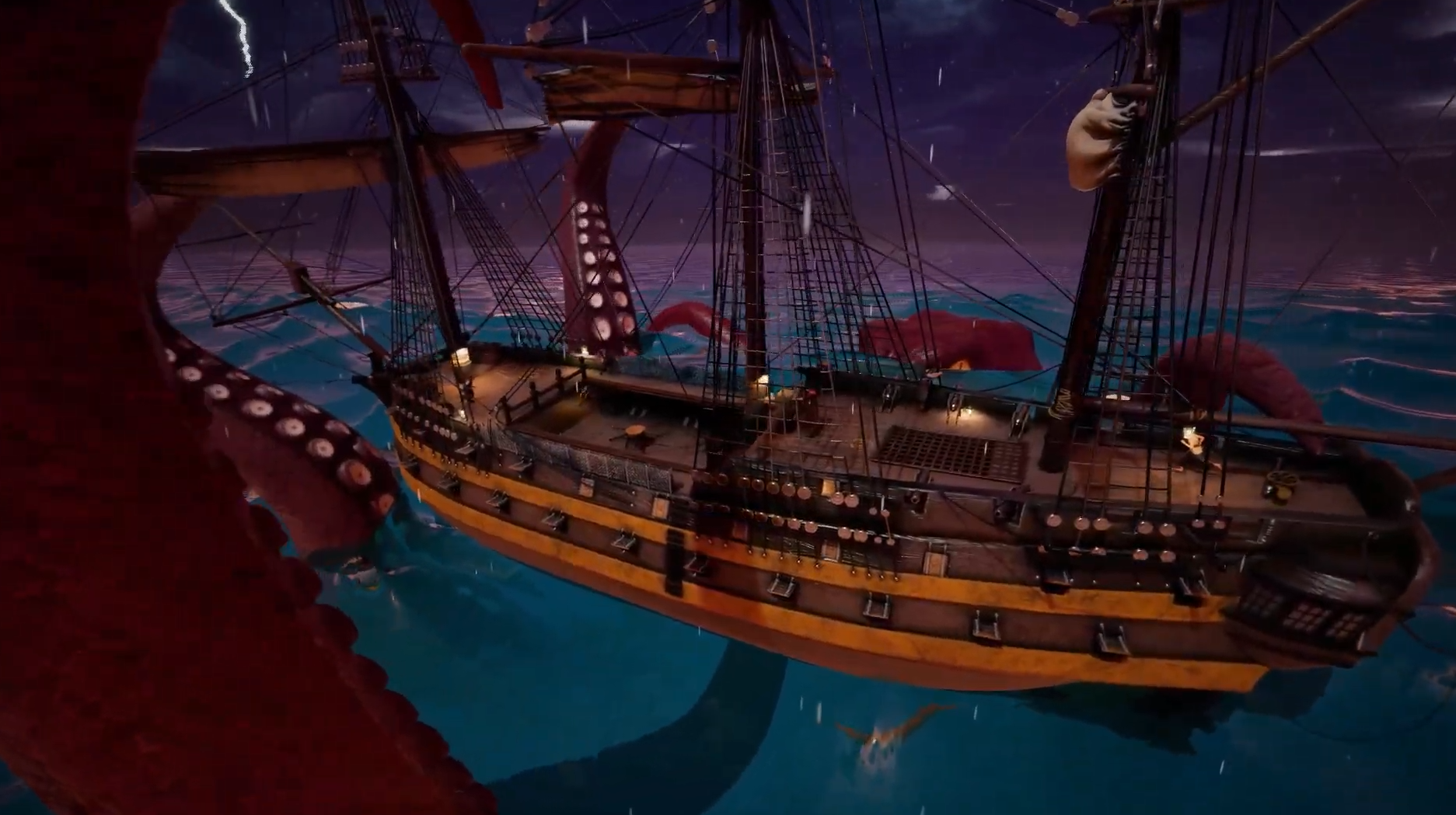 3D Ship Scene